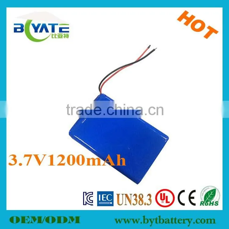 Rechargeable 3.7V Lithium Polymer Battery for Smart Bracelet