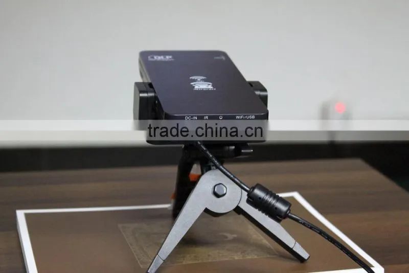WIFI + Miracast + HDMI + USB + Micro SD mini wireless projector for children education(SMP7044)