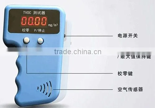 TVOC detector,VOC tester, Volatile organic compounds detector