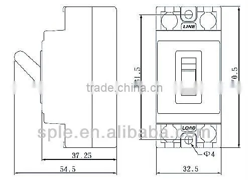 Mini Circuit Breaker NT-50 hot sale in South America market