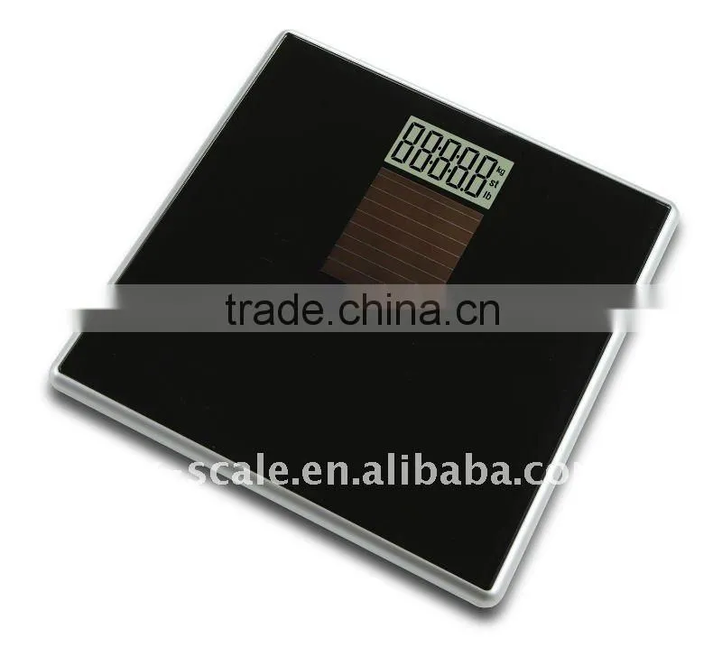 150kg household digital bathroom scale with solar power