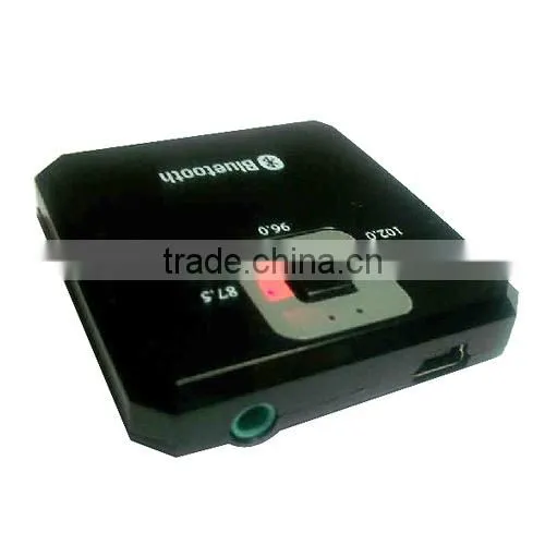 Newest Hot sell Portable bluetooth music receiver Converter stereo receiver wireless bluetooth FM frequency modulator