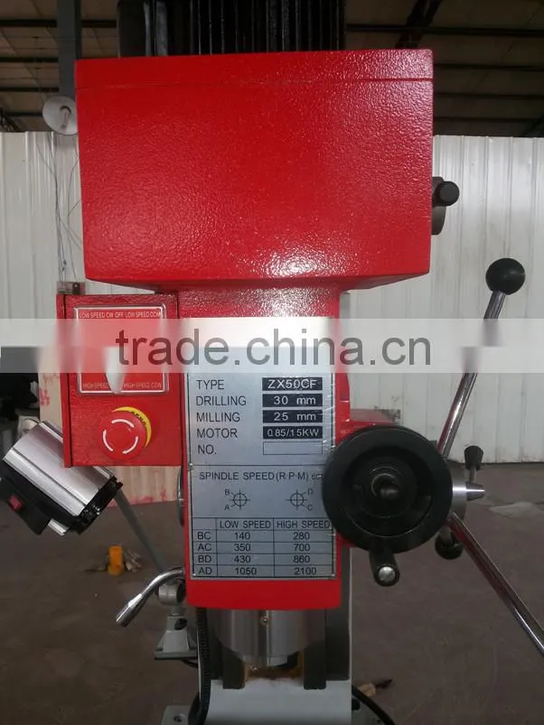 ZX50CF milling and drilling machine