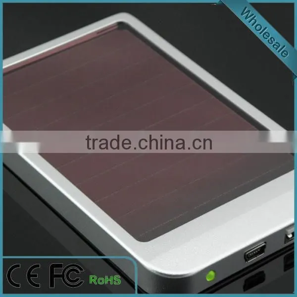2015 new high quality product solar power bank charger lowest price