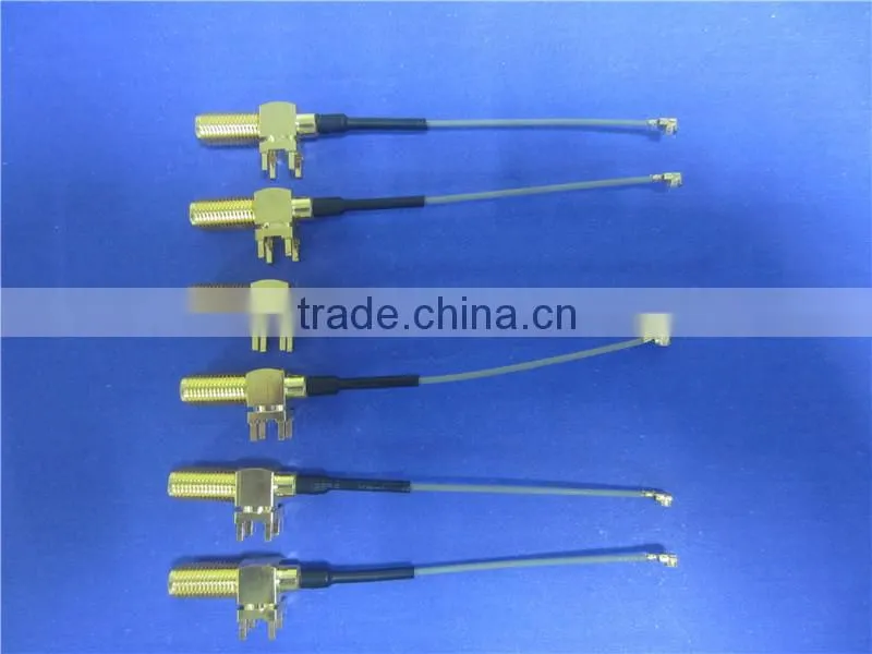 RG1.13 cable assembly with SMA-KWE to IPEX connector