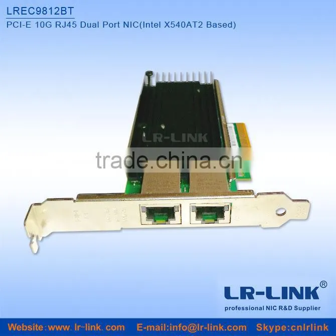 Intel X540 Chipset 10Gb Ethernet PCIe x8 Dual Port network card Brand Compatible X540-T2