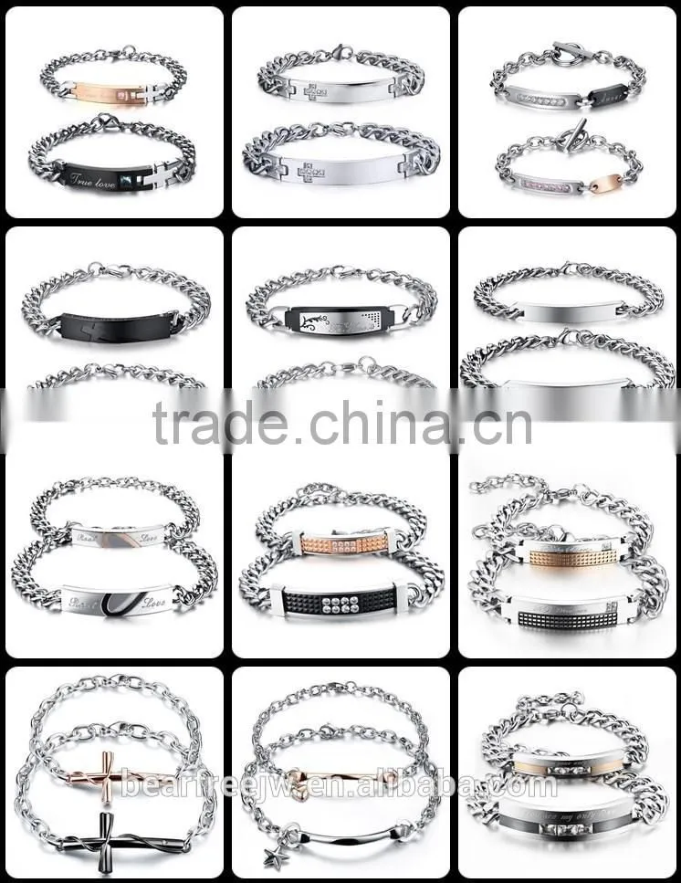Negative Ion Business titanium Magnetic bracelet, tourmaline titanium Steel bracelet