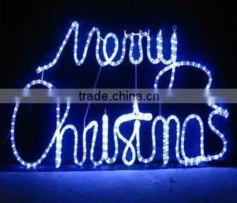 USA Letter incadescent Rope Light Red White Blue LED Motif Rope Light USA Letter Decoration Small