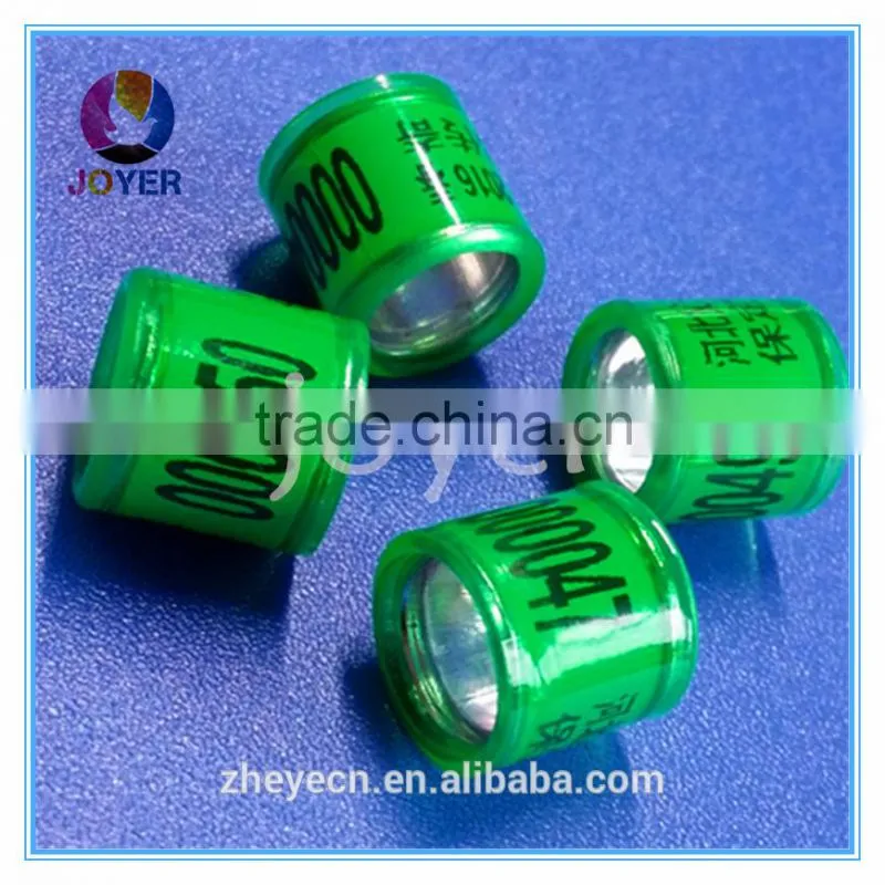 2015 rings for pigeon customized pigeon rings pigeon control