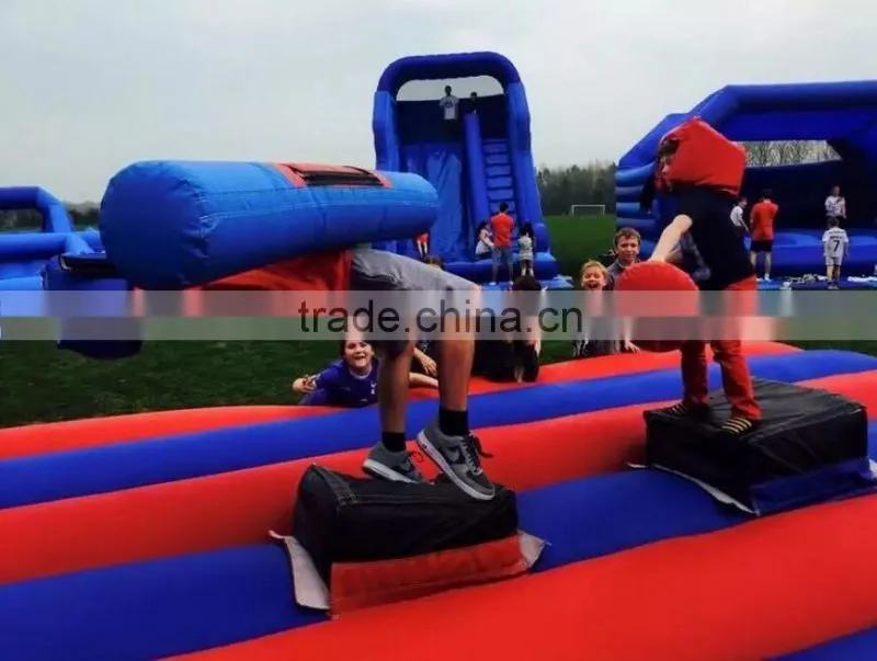 cheap commercial used inflatable gladiator interactive inflatable adults sport game for sale