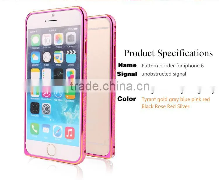 2015 new products high quality cheap price mobile phone case for iphone 6 plus bumper case