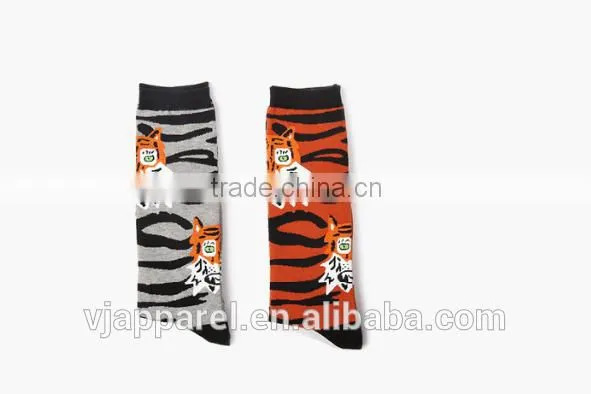 3D Cotton Blend Personalized Casual High Socks Women Men