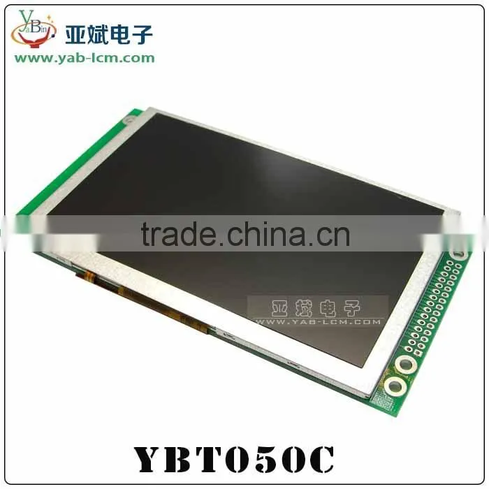 5 inch 800x480 tft LCD module high brightness LCD 800 nits
