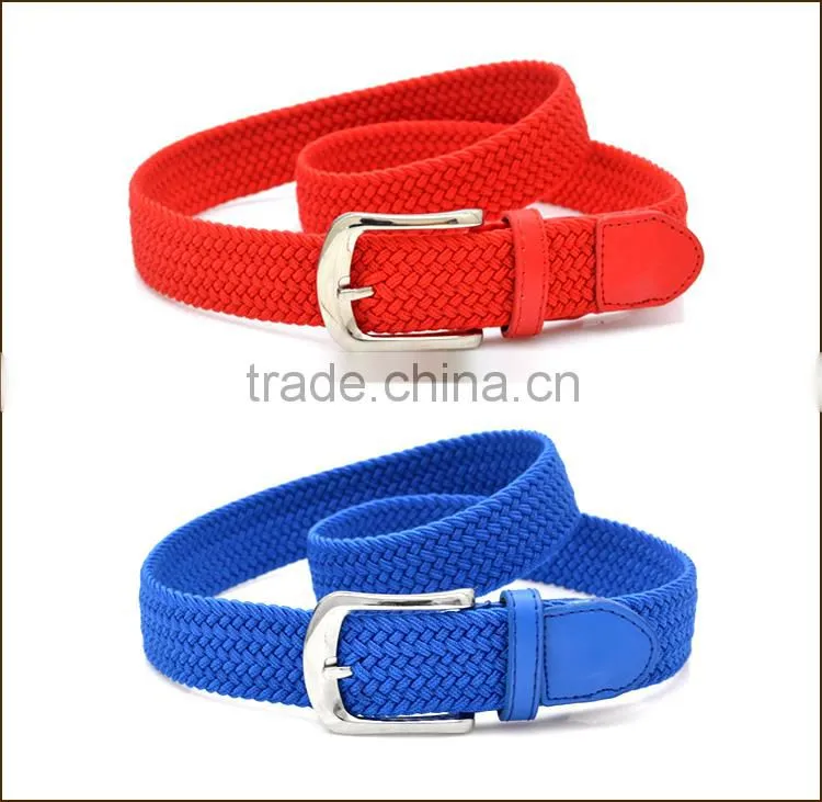 jeans cotton belt,elastic belts for jeans,braided elastic belt