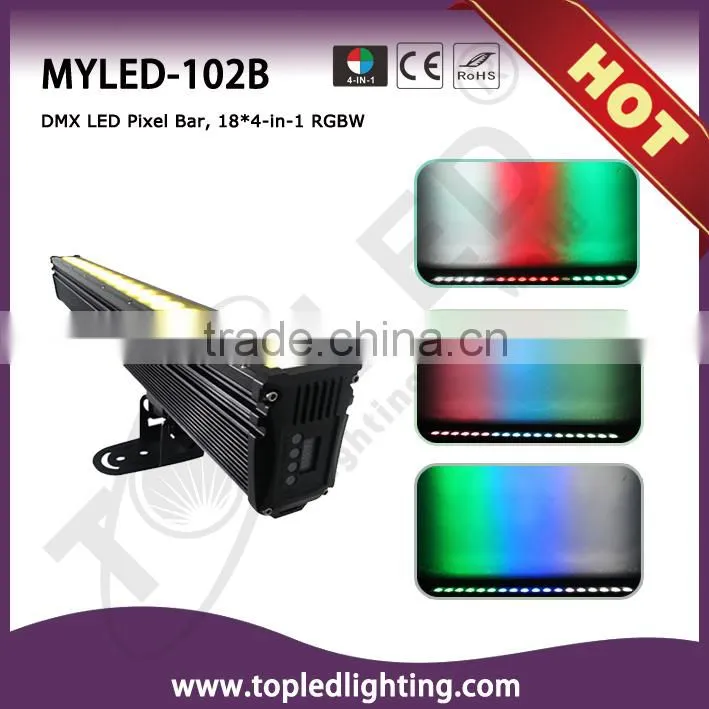 half meter dmx led bar 120*10mm led wall washer battery powered lighting bar IP20