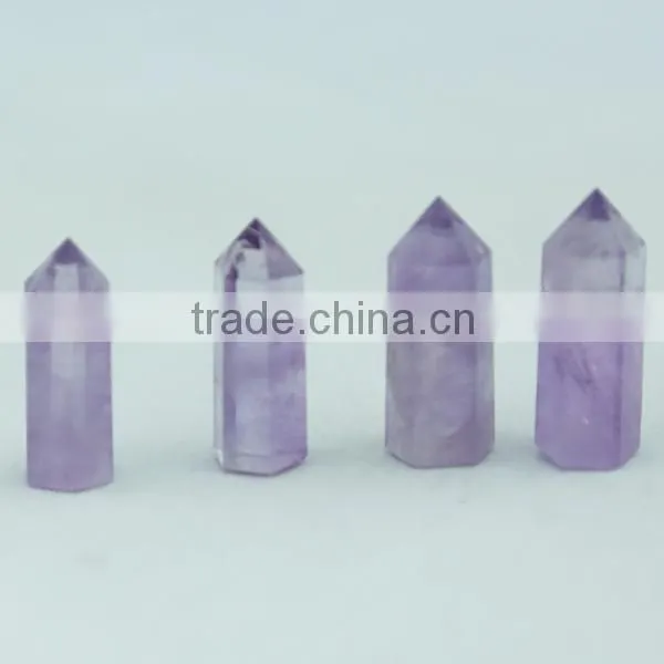 Natural Crystal Little Amethyst Point/Column