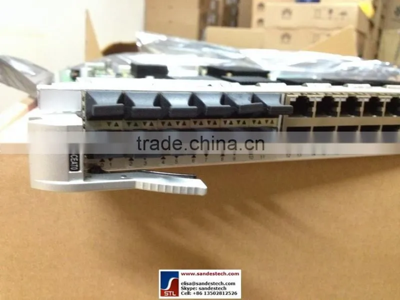 Huawei ES0DG48CEAT0 G48CEAT0 03030JFH 36-port 10/100/1000BASE-T and 12-port 100/1000BASE-X card for Huawei S7703 S7706 S7712
