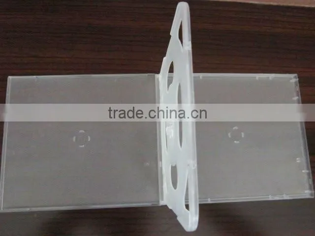10mm 4 disc clear CD case