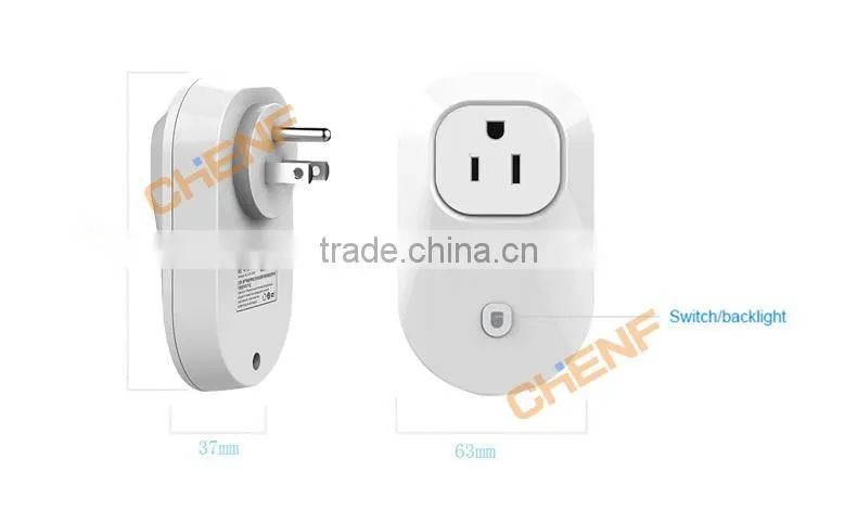 Newest Design Cheaper US Plug Wifi Power Socket Outlet