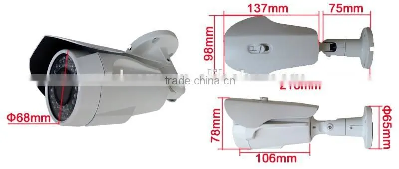 Professional security ip camera with CE certificate