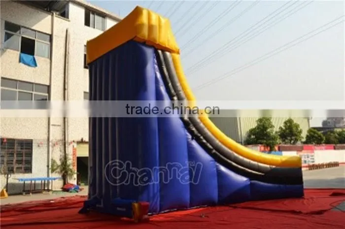 2015 hot sale inflatable double side climbing games for sale, inflatable climbing wall
