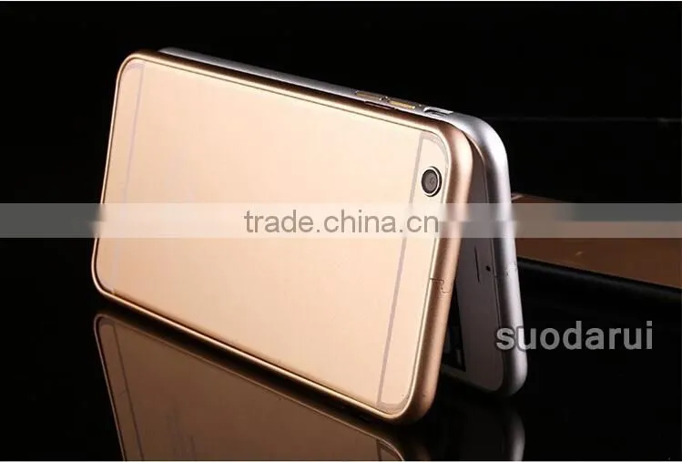 Cell Phone Metal Covers for iphone 6s Colorful Aluminum Frame bumper Case