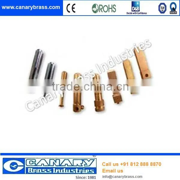 custom made electrical plug brass pin,brass plug pins,electric contact pin