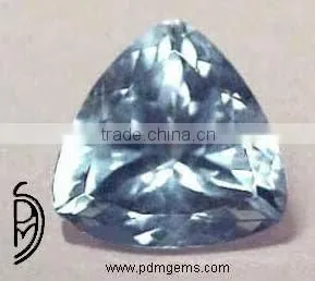 6MM Aquamarine Faceted Trillion