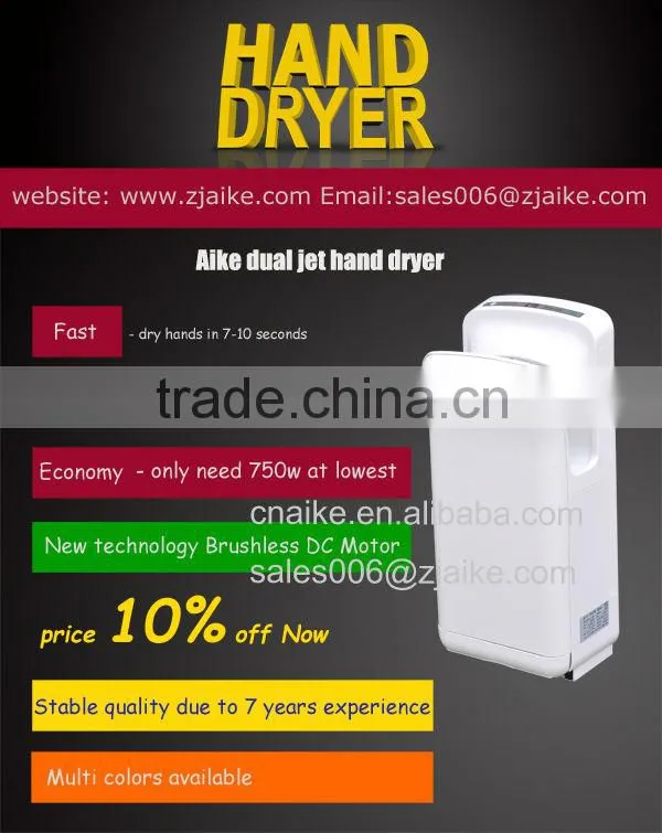 Wall mounted eco automatic hand driers toilet automatic hand dryer toilet jet hand driers automatic