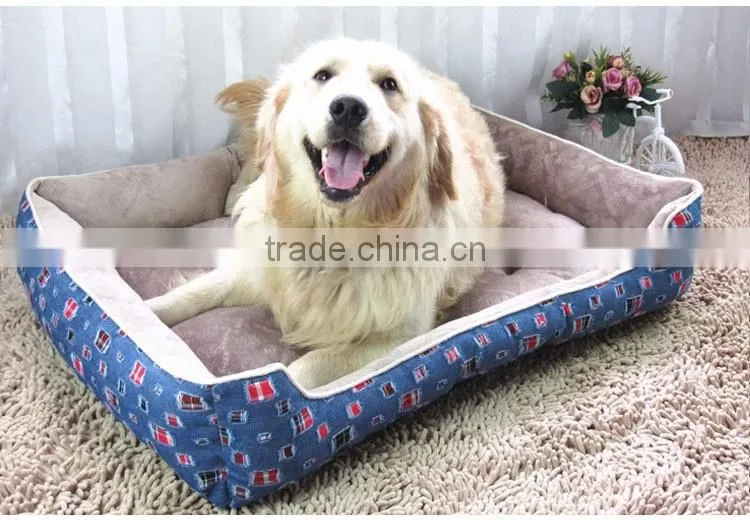 Retrospective jean waterproof pet mat