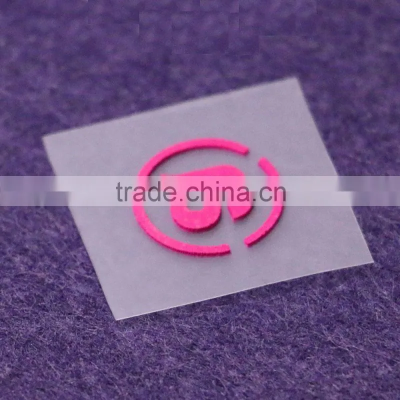 Silicone Label Silicone Heat Transfer Label Gum Label