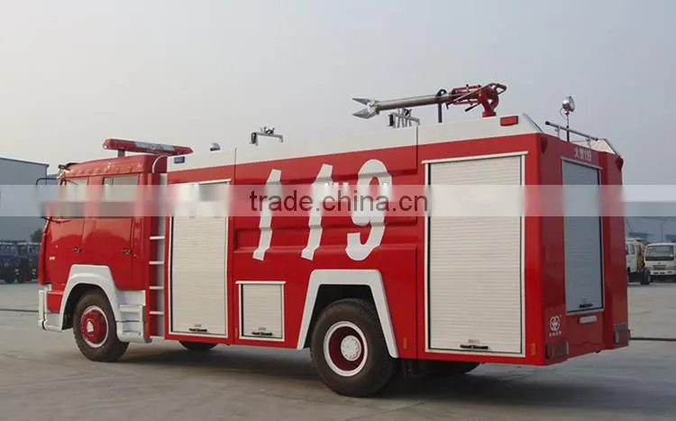 New condition top sell customized bottom price 8ton sinotruk new foam fire truck