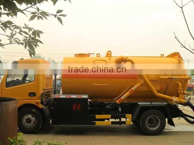 5 Cubic Meters Widely used sewage cleaning Sewage Suction truck/vehicle