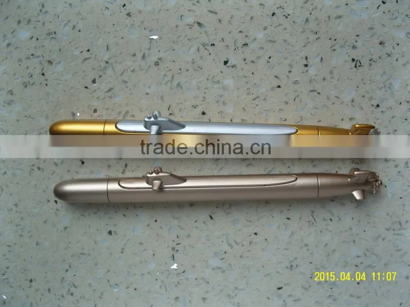 plastic shaped submarine pen