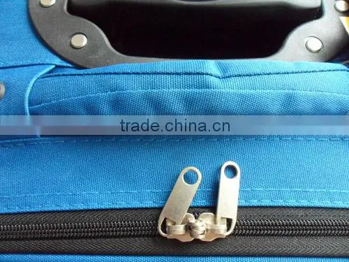 2014 china factory cheap good quality 600D polyester EVA upright wheeled 20'' cabin size carry on travel luggage with trolley