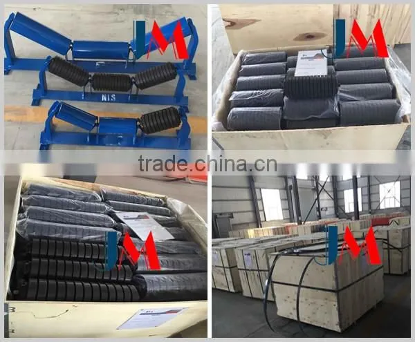 89mm diameter rubber covered roller for coal mining equipment