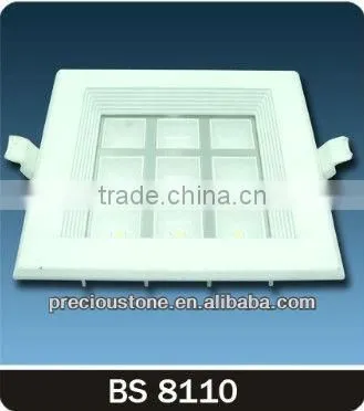 16W aluminum led recessed square downlight lamp