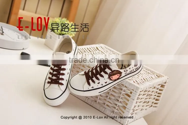 NO.D089 Hot sales high quality china wholesale white shoes for woman