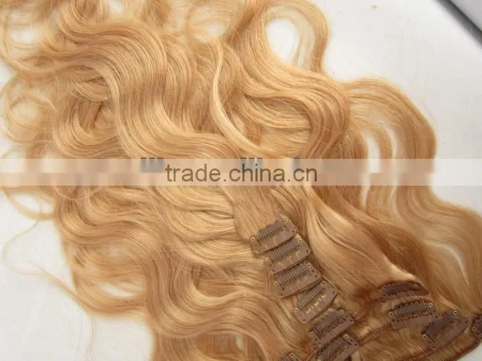 180g remy clip in hair extension human hair extension clip in