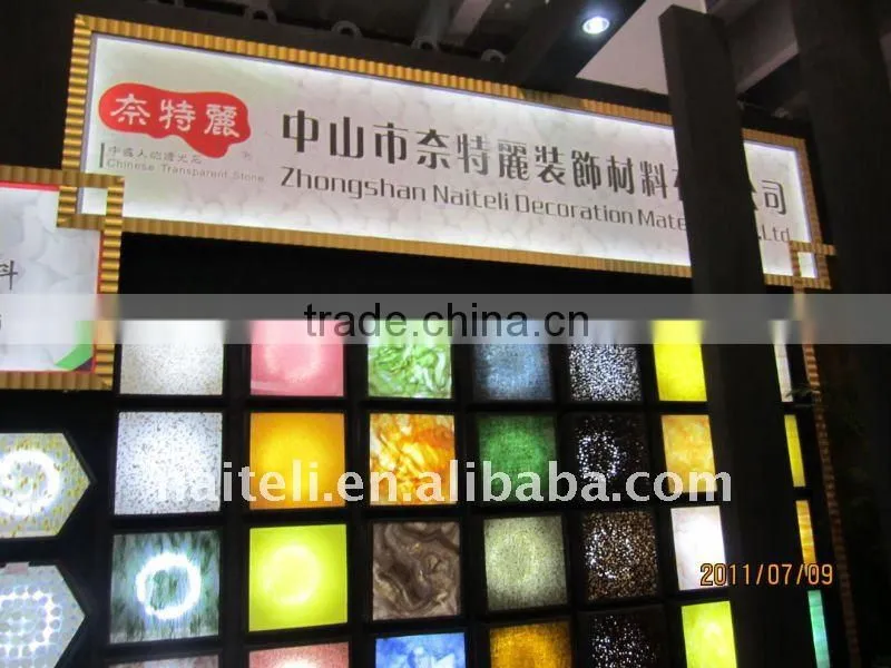 Hotel Lobby Room Decoration Price of Acrylic Walls