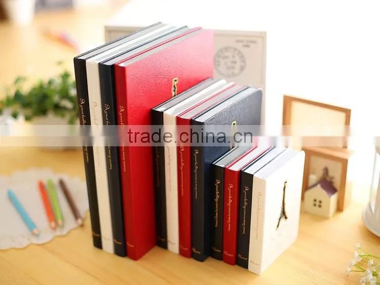 High Quality Eiffel Tower Blank Notebook Hardcover Blank Notebook Cheap Bulk