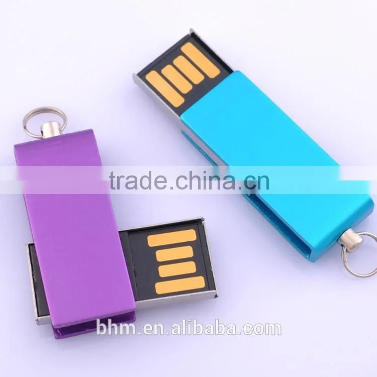 New products mini usb disk usb memory stick, swivel usb flash drive with logo custom