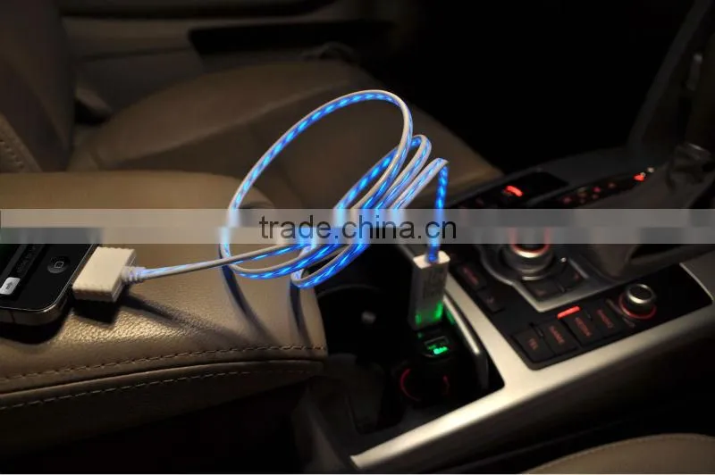 visible flowing charger