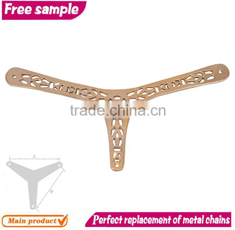 New style gold color accessory Y shape woman high-heel chains