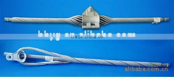 Preformed Armour Rod Dead End Grip preformed guy grip galvanized steel guy cable