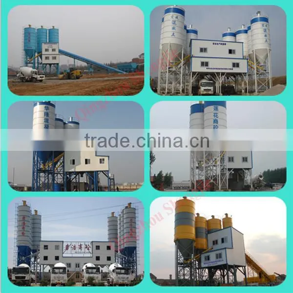 HZS35 ready-mixed stationary concrete mixing plant