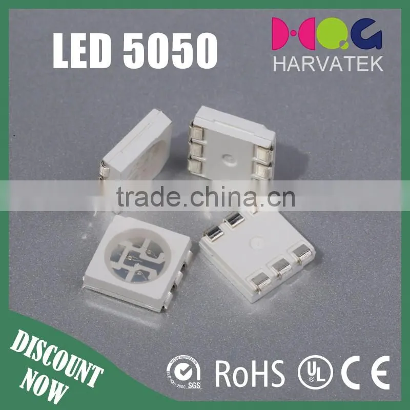 SMD full -color components wide view angle smd led chip 5050