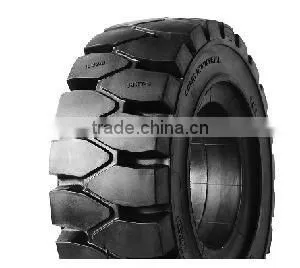 forklift tire press
