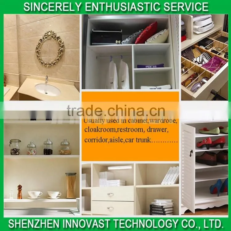 Energy Saving Lamp Infrared Induction LED Light For Closet Wall