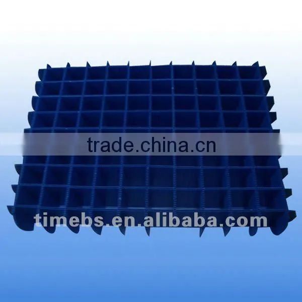 Black conductive corflute plastic dividers